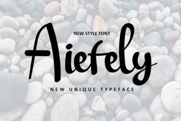 Aiefely: The Sweet Script Font for Handmade Brands