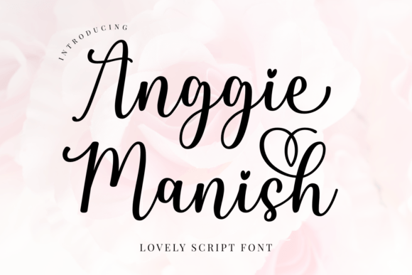 Anggie Manish: A Flowing Typeface for Editorial Design