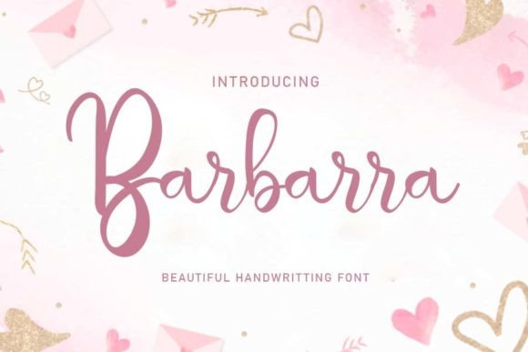 Barbarra: A Feminine Script Font for Modern Marketing