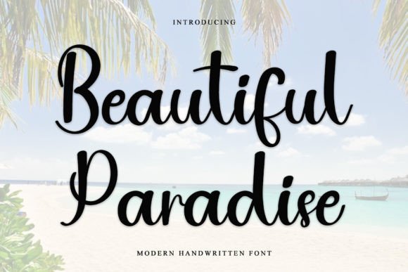 Beautiful Paradise Font: A Designer's Take on Elegant Branding
