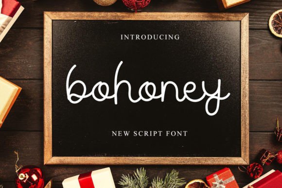 Bohoney: A Sweet Handwritten Font