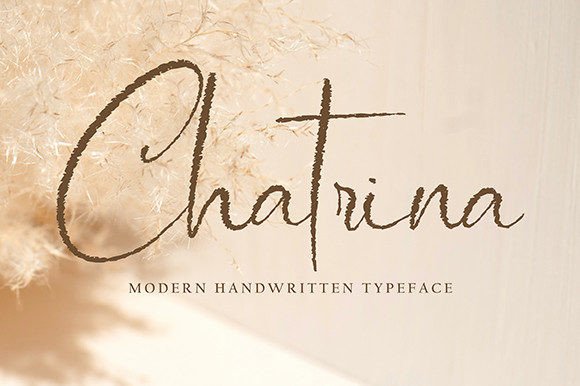 Chatrina: The Handwritten Font That Elevates Your Brand