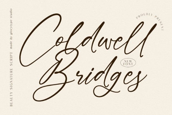 Coldwell Bridges: The Signature Font for Scroll-Stopping Brand Content