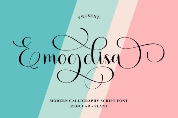 Emogdisa: A Handwritten Typeface for Elegant Editorial Design