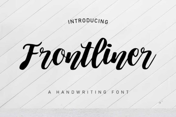 Frontliner: The Elegant Handwritten Font for Crafters