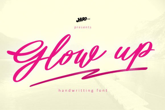 Glow Up Font Review