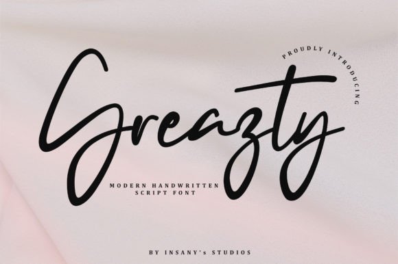 Greazty: A Raw Script for Bold Brand Identity