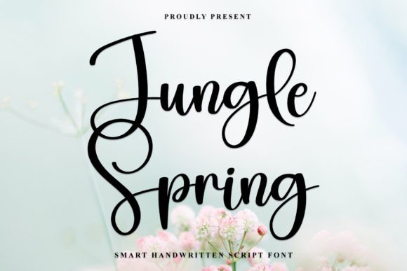 Jungle Spring Font: Elegant Handwriting for Creative Projects