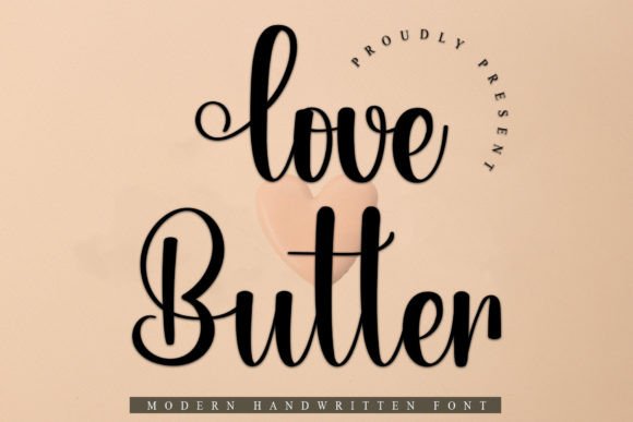 Love Butter: A Timeless Script Font for Editorial Design