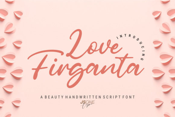 Love Firganta: A Stylish Script Font