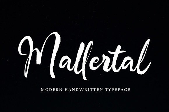 Mallertal: The Handwritten Font That Elevates Your Brand