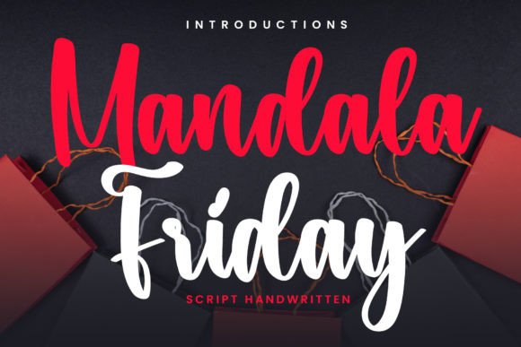 Mandala Friday: A Timeless Script Font for Small Business Branding