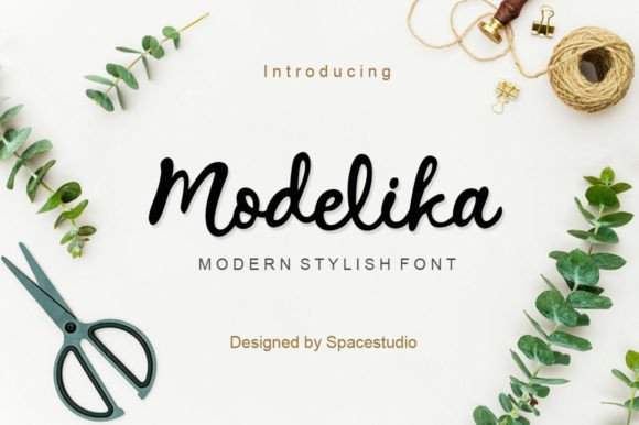 Modelika: The Handwritten Font That Elevates Your Brand