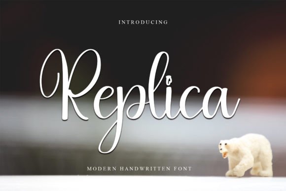 Replica: A Handwritten Font for Creative Projects