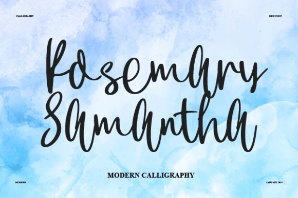 Rosemary Samantha Font