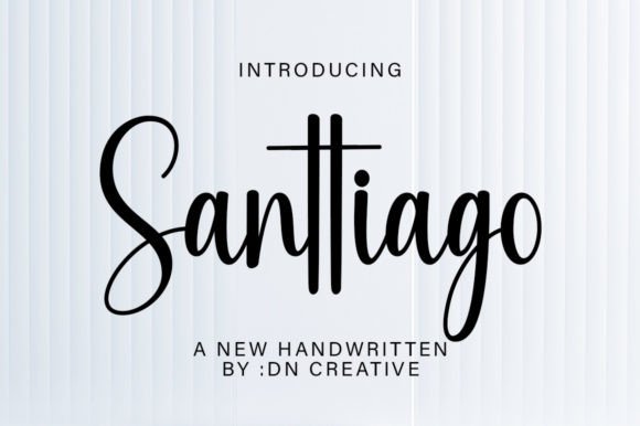 Santtiago: A Font That Elevates Small Business
