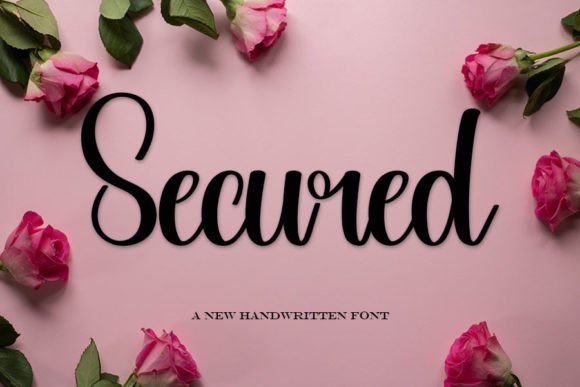 Secured Font: Elegant Typography for Marketing