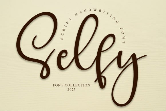 Selfy: A Stylish Script Font for Makers