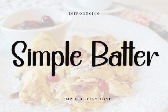 Simple Batter Font Review: A Web Designer's Take