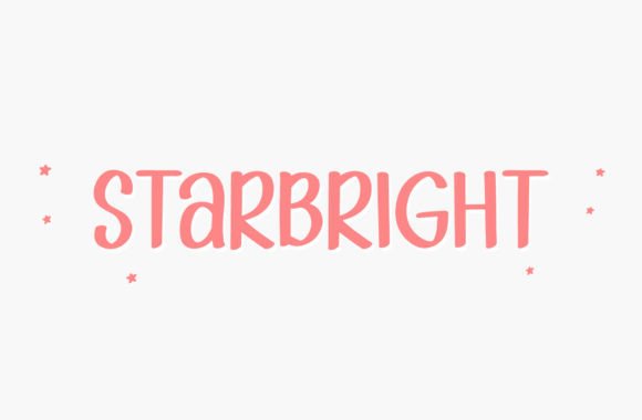 Starbright: A Handwritten Font for Web Design