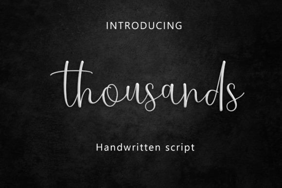 Thousands: A Script Amp for Real Projects