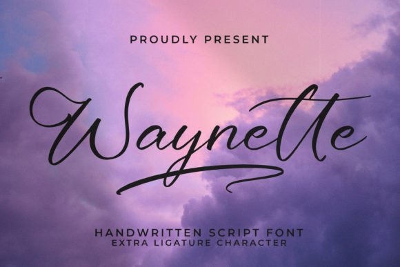 Waynette Font: Elevate Your Brand with Elegant Handwritten Style